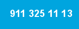 911 325 11 13 911 325 11 13